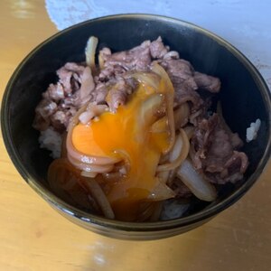 簡単すぎる　スタミナカルビ丼